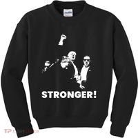 Stronger Trump Fight Support Kids Sweatshirt thumb 0