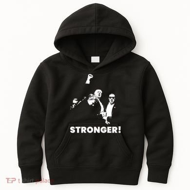 Stronger Trump Fight Support Kids Hoodie
