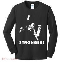 Stronger Trump Fight Support Kids Long Sleeve Shirt thumb 0