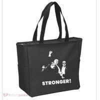 Stronger Trump Fight Support Tote Bag thumb 2