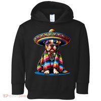 Sombrero Tacos Fiesta French Bulldog Lover Cinco De Mayo Toddler Hoodie thumb 0