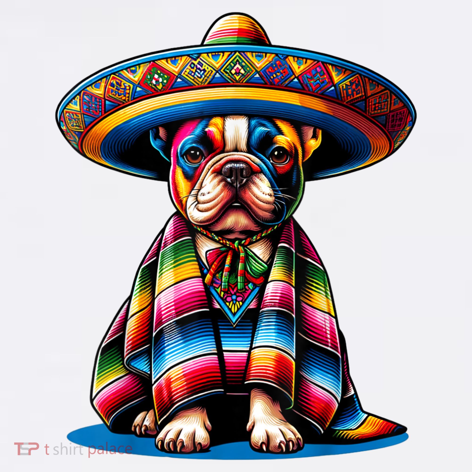 Sombrero Tacos Fiesta French Bulldog Lover Cinco De Mayo Sweatshirt