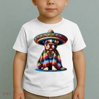 Sombrero Tacos Fiesta French Bulldog Lover Cinco De Mayo Toddler T-Shirt thumb 2