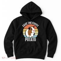Save The Furry Potato Funny Guinea Pig Hoodie thumb 0