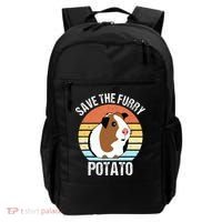Save The Furry Potato Funny Guinea Pig Backpack thumb 0
