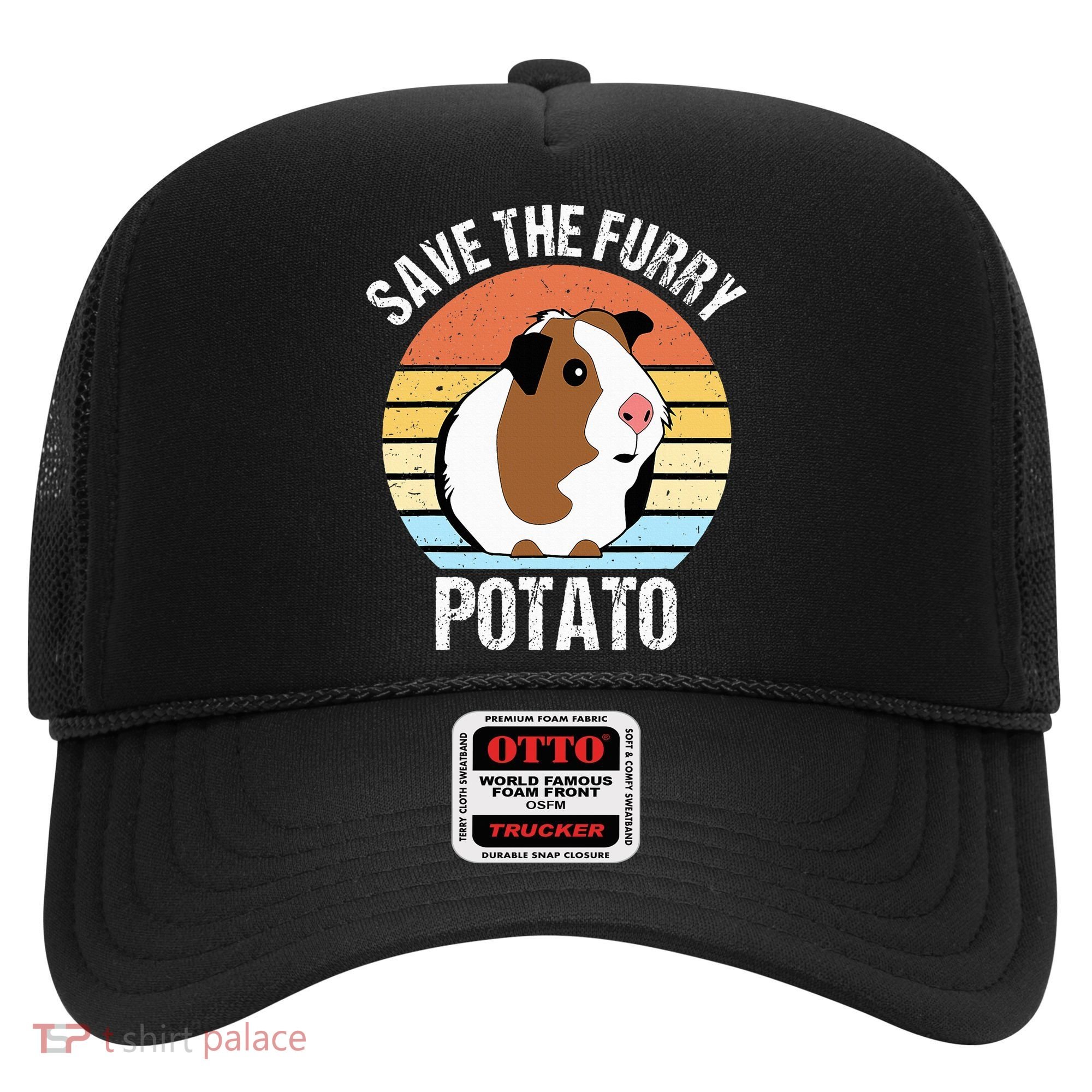 Save The Furry Potato Funny Guinea Pig Hat