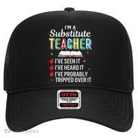 Substitute Teacher Funny Saying School Gift Hat thumb 0