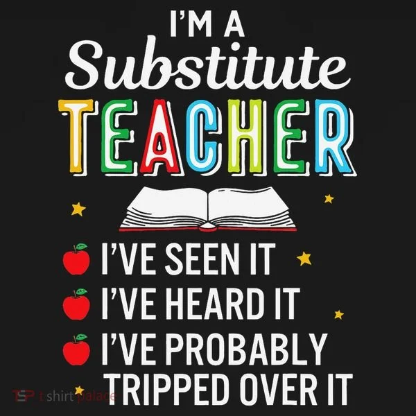 Substitute Teacher Funny Saying School Gift Toddler Hoodie