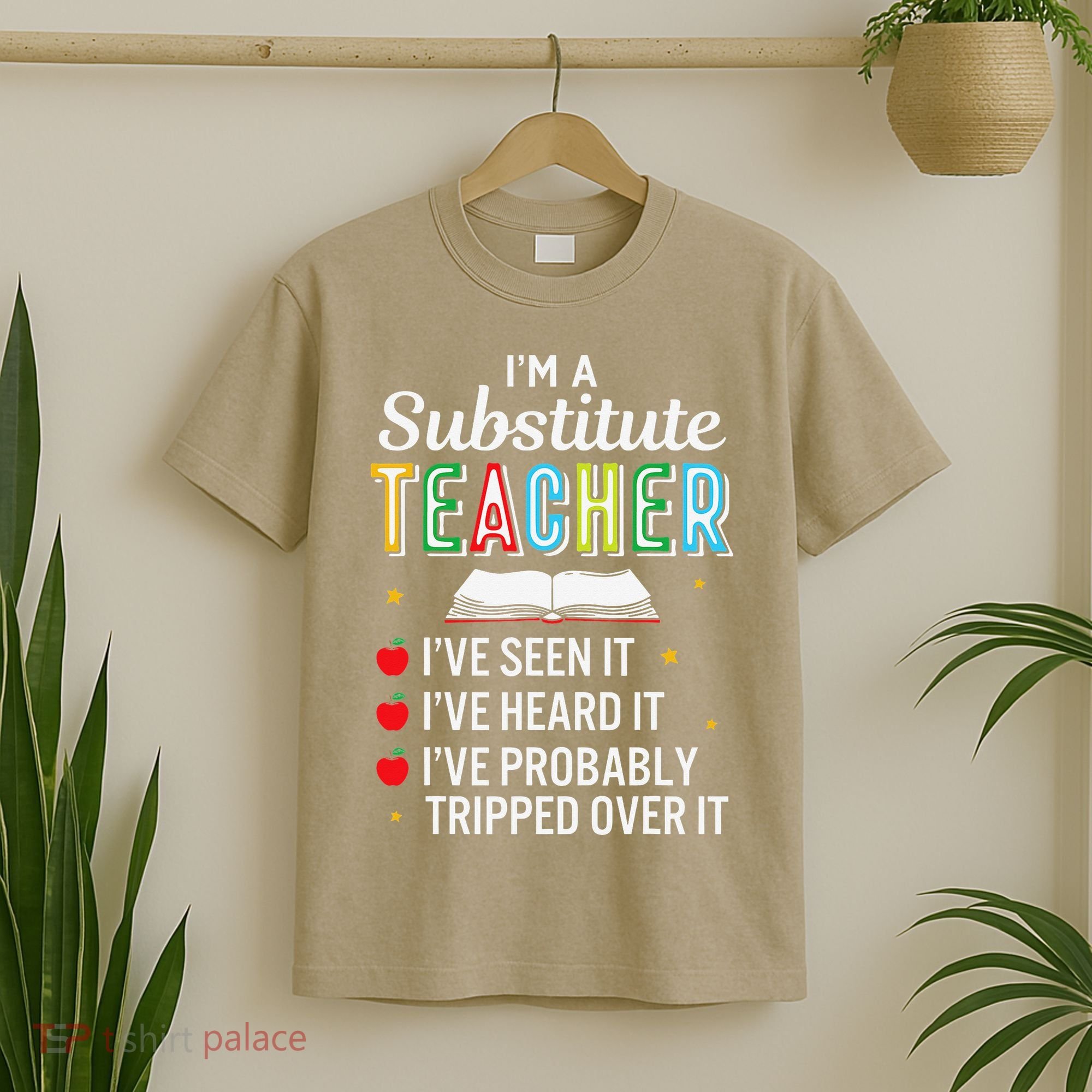 Substitute Teacher Funny Saying School Gift T-Shirt