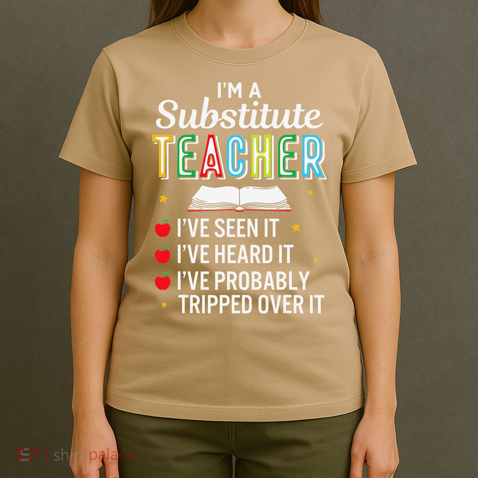 Substitute Teacher Funny Saying School Gift T-Shirt