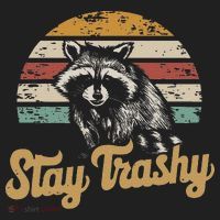 Stay Trashy Funny Opossum Raccoon Internet Memes Funny Meme Beanie thumb 2