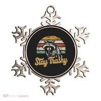 Stay Trashy Funny Opossum Raccoon Internet Memes Funny Meme Ornament thumb 0