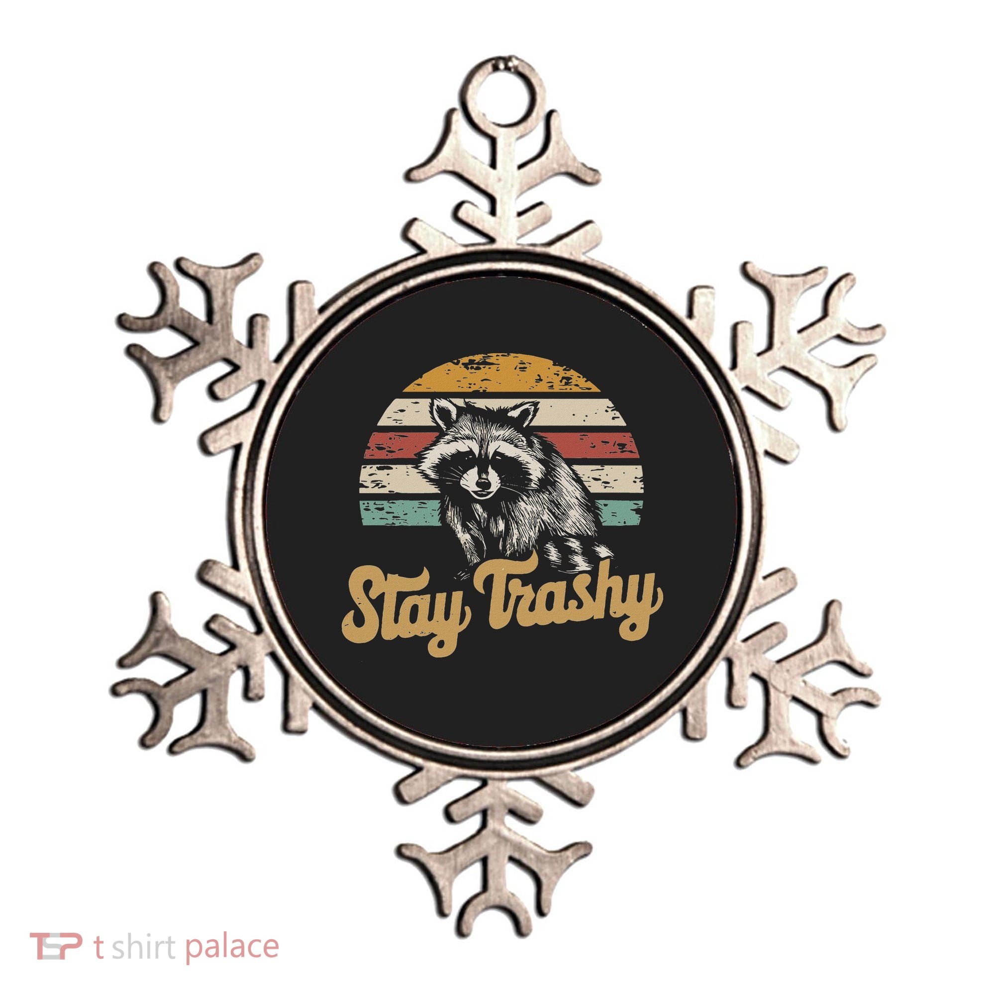 Stay Trashy Funny Opossum Raccoon Internet Memes Funny Meme Ornament