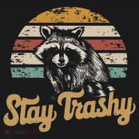Stay Trashy Funny Opossum Raccoon Internet Memes Funny Meme Women's Tank Top thumb 5