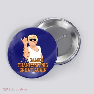 Salt Turkey Funny Gift Button