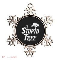Stupid Trees Funny Golfer Gift Golf Ornament thumb 0