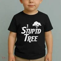 Stupid Trees Funny Golfer Gift Golf Toddler T-Shirt thumb 2