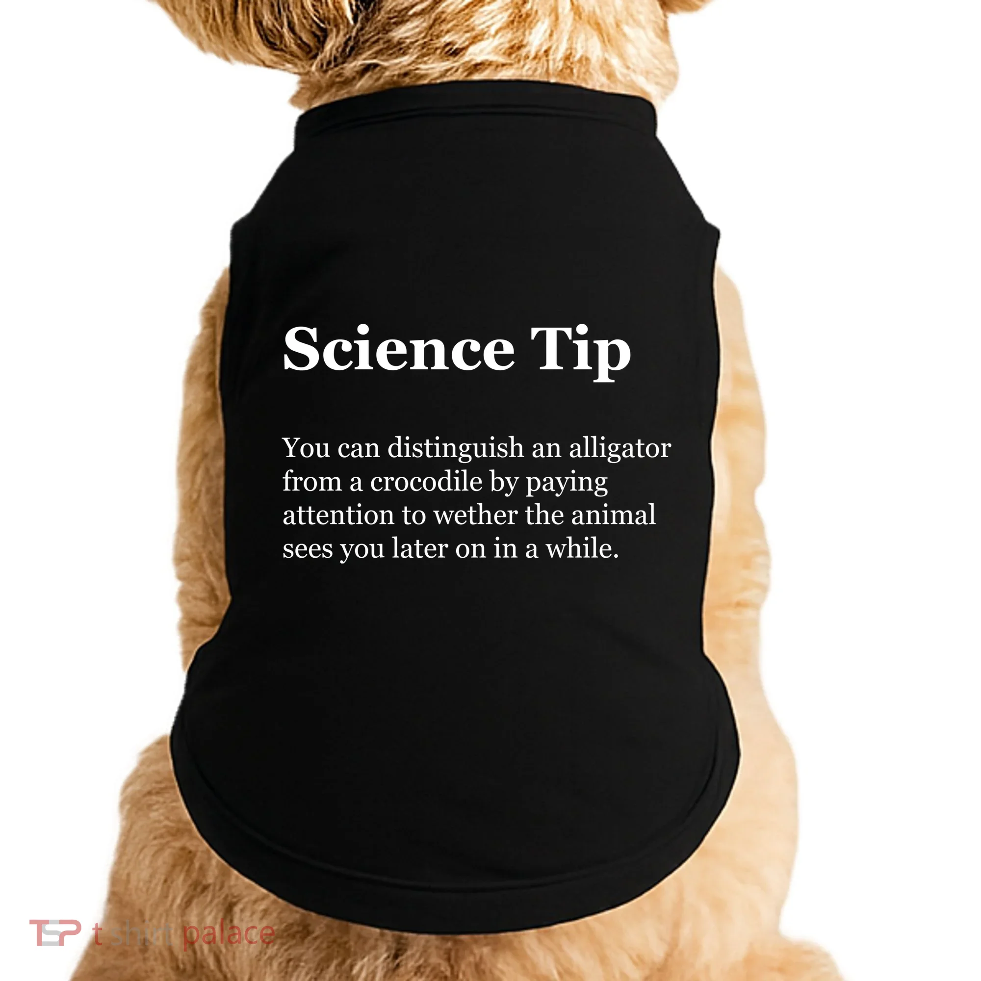 Science Tip Funny Meaning Quote Doggie Tank
