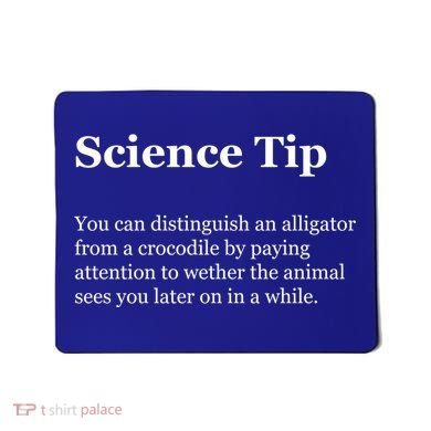 Science Tip Funny Meaning Quote Mousepad