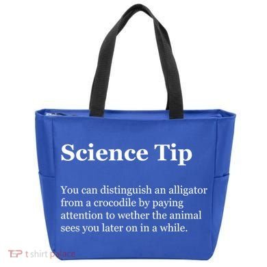 Science Tip Funny Meaning Quote Tote Bag
