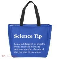 Science Tip Funny Meaning Quote Tote Bag thumb 0