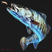 Speckled Trout Fishing  & Speckled Trout T-Shirt thumb 7