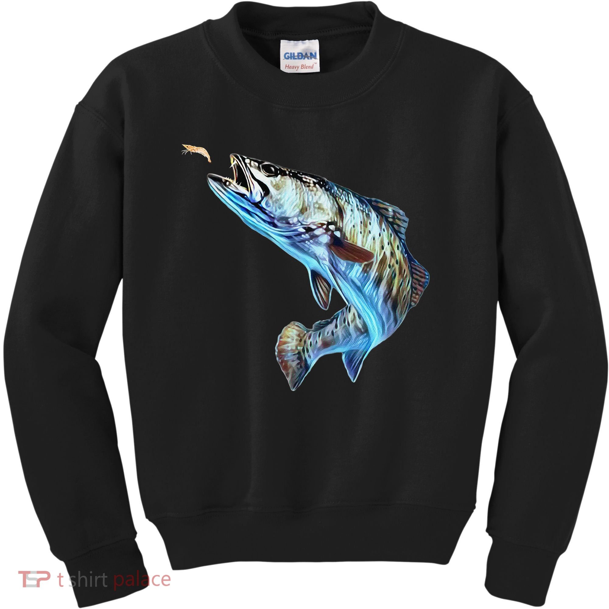 Speckled Trout Fishing  & Speckled Trout Kids Sweatshirt