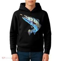 Speckled Trout Fishing  & Speckled Trout Kids Hoodie thumb 4