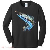 Speckled Trout Fishing  & Speckled Trout Kids Long Sleeve Shirt thumb 0