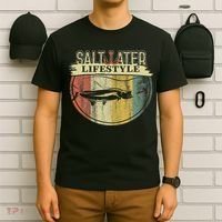 Saltwater Tarpon Fishing Sport Game Fish Lover Fisherman T-Shirt thumb 6