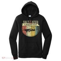 Saltwater Tarpon Fishing Sport Game Fish Lover Fisherman Women's Hoodie thumb 0