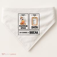 Sped Teacher First Then Behavior Therapist School Psych USA-Made Doggie Bandana thumb 0
