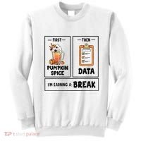 Sped Teacher First Then Behavior Therapist School Psych Sweatshirt thumb 0