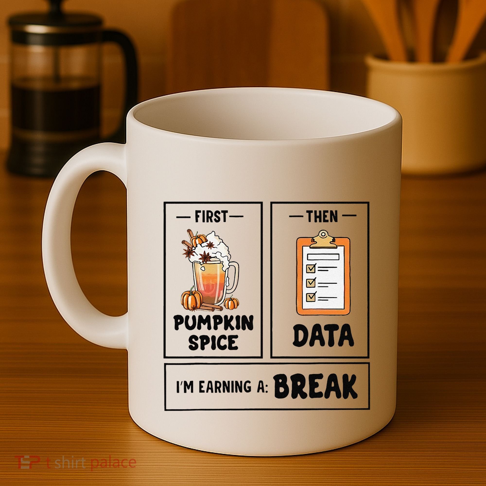 Sped Teacher First Then Behavior Therapist School Psych Coffee Mug