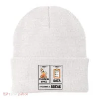 Sped Teacher First Then Behavior Therapist School Psych Beanie thumb 0