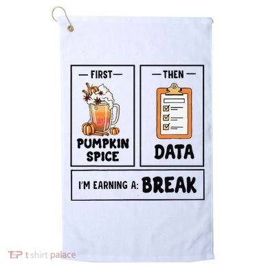 Sped Teacher First Then Behavior Therapist School Psych Golf Towel