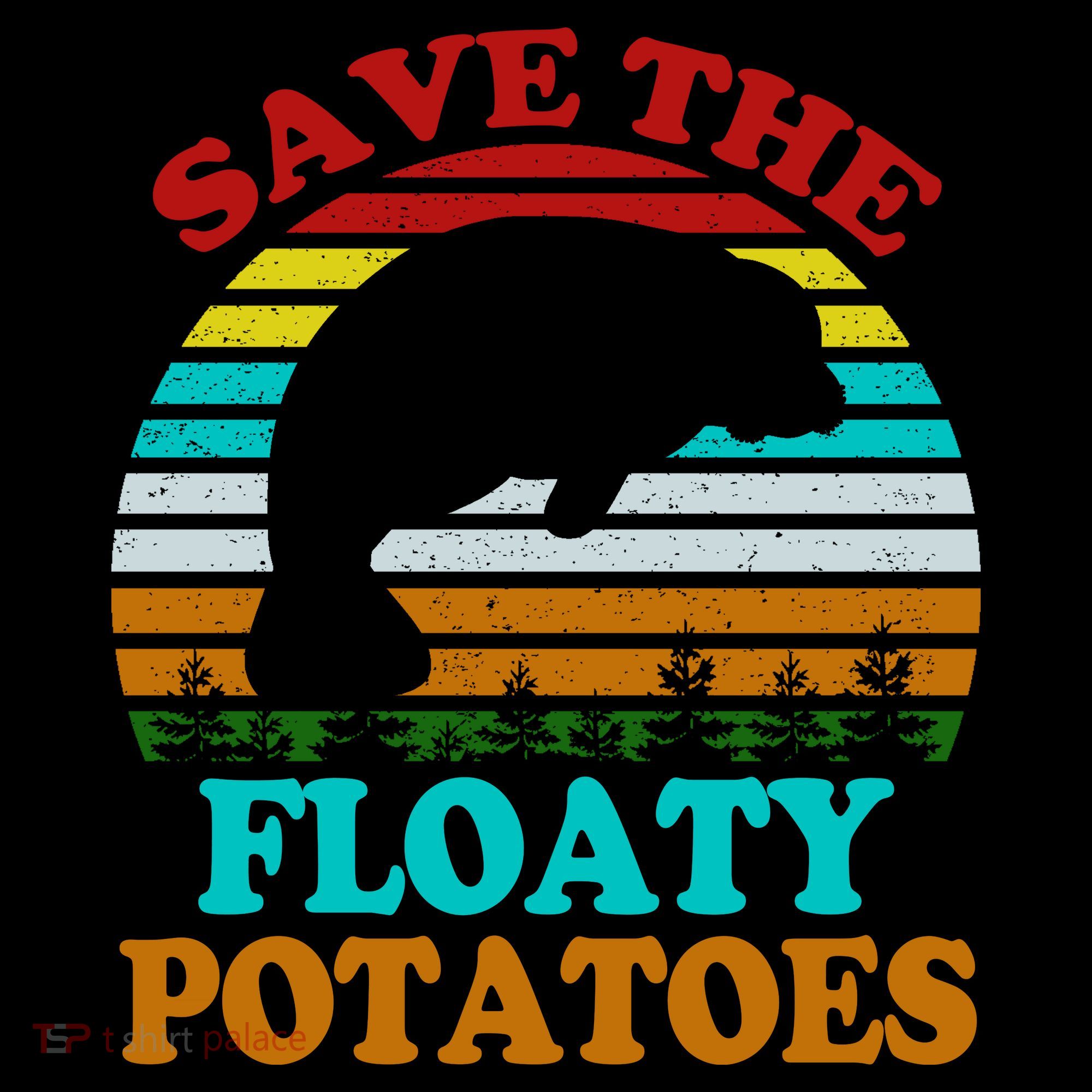 Save The Floaty Potatoes Doggie Tank