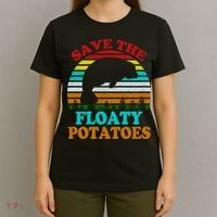Save The Floaty Potatoes T-Shirt thumb 4