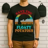 Save The Floaty Potatoes T-Shirt thumb 6