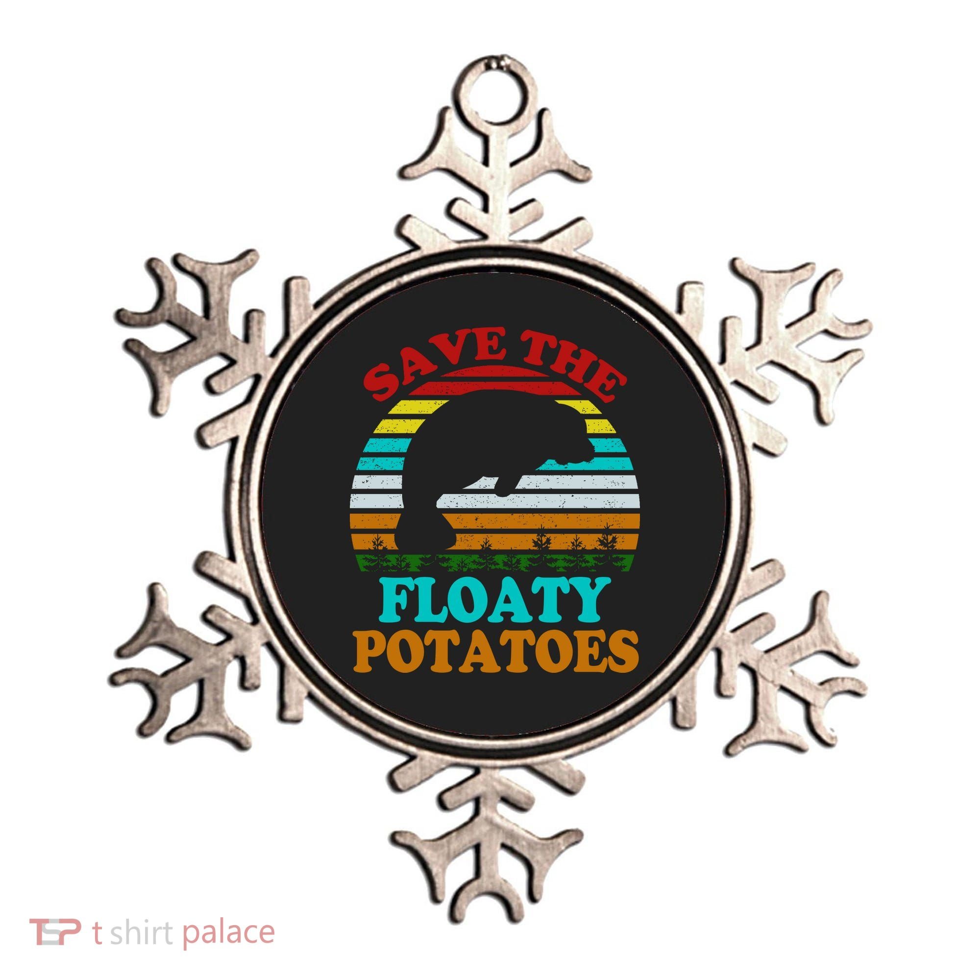 Save The Floaty Potatoes Ornament