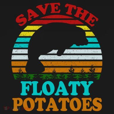 Save The Floaty Potatoes Premium T-Shirt