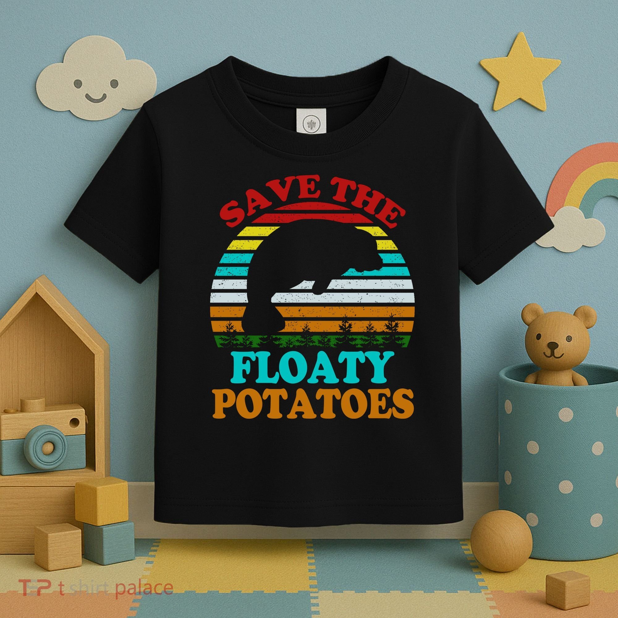 Save The Floaty Potatoes Toddler T-Shirt