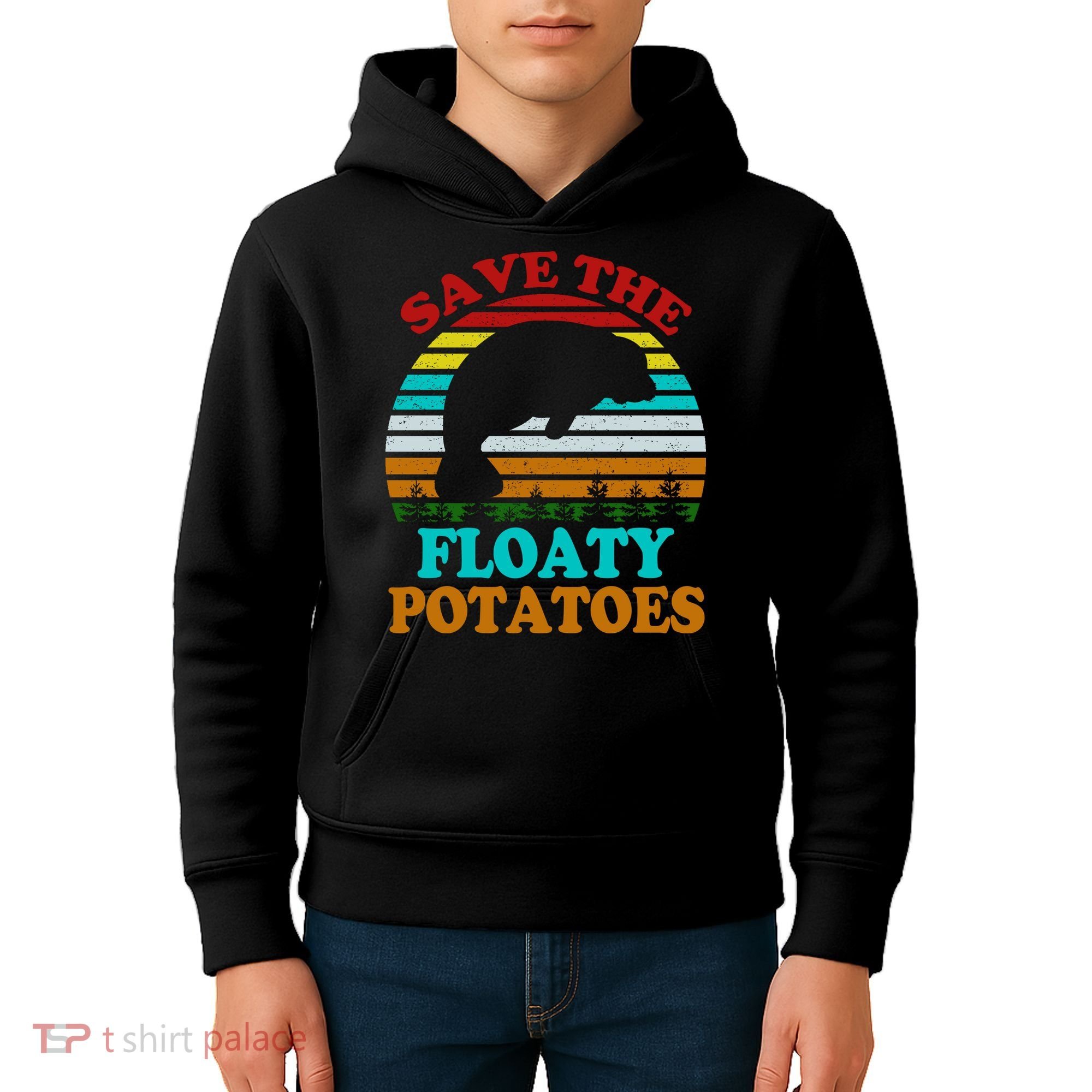 Save The Floaty Potatoes Kids Hoodie