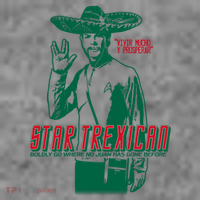 Star Trexican Funny Mexican Parody Prosperar Toddler Hoodie thumb 2