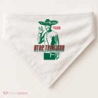 Star Trexican Funny Mexican Parody Prosperar USA-Made Doggie Bandana thumb 0
