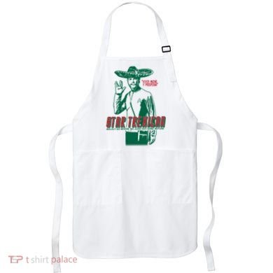 Star Trexican Funny Mexican Parody Prosperar Apron