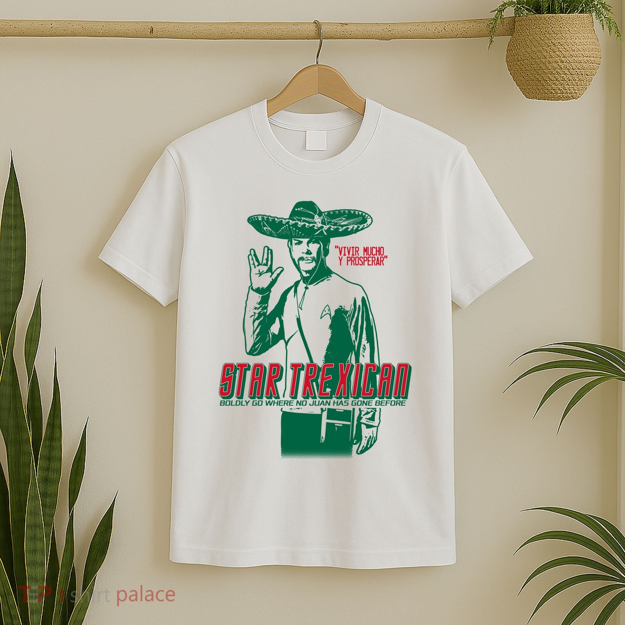 Star Trexican Funny Mexican Parody Prosperar T-Shirt