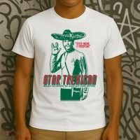 Star Trexican Funny Mexican Parody Prosperar T-Shirt thumb 3