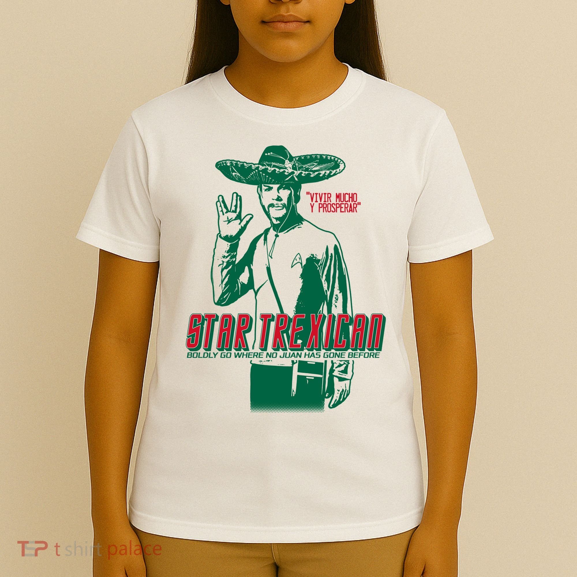 Star Trexican Funny Mexican Parody Prosperar T-Shirt