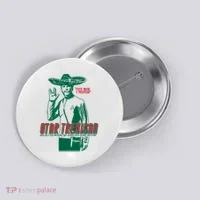 Star Trexican Funny Mexican Parody Prosperar Button thumb 0